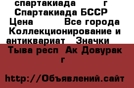 12.1) спартакиада : 1975 г - Спартакиада БССР › Цена ­ 399 - Все города Коллекционирование и антиквариат » Значки   . Тыва респ.,Ак-Довурак г.